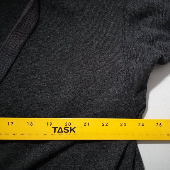 Aerie Dark Grey Size Small Oversized Terry Fleece Lined Hoodie - Picture 8 of 10